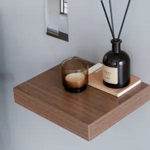 마켓비 벽 선반 장식 액자 식탁 주방 29x26x5 브라운 BNS