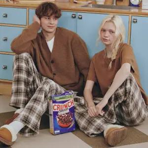 댑 윈터체크인 수면 잠옷바지 공용_GPJ19801