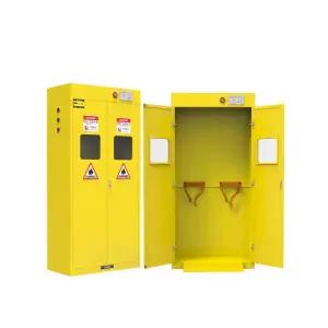 수소가스캐비넷 가스통 보관 거치대 안전 수소 실험실