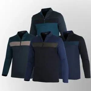 남성 기능성 티셔츠 하프집업 스판 레이어드 남성 기모 티셔츠 보온 겨울 방한 언더웨어 골프웨어