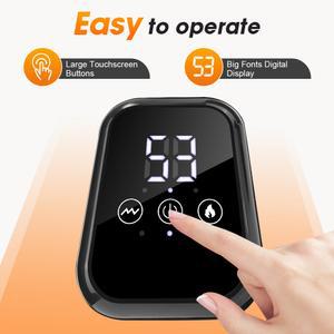 무선 온열 무릎 마사지기 관절 마사지 이완 근육 3단계 보호대