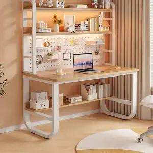 중학생 타공판 데스크 조립식 테이블 선반 고등학생책상 공부방 책상의자세트