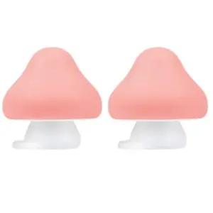 꼬꼬노리 아기 노리개 젖꼭지 쪽쪽이 반투명 핑크 X2