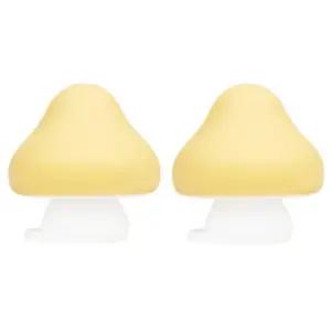 꼬꼬노리 노리개 젖꼭지 쪽쪽이 화이트 옐로우 X2개