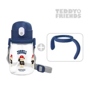 테디베어 프렌즈 트라이탄 투인원 빨대컵 360ml네이비