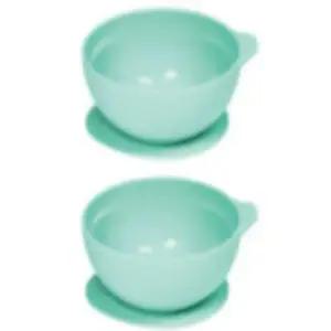 꼬꼬노리 유아 식기 실리콘 흡착볼 간식볼 민트 X2개
