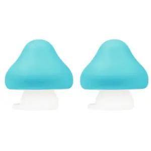 꼬꼬노리 아기 노리개 젖꼭지 쪽쪽이 화이트 민트 X2