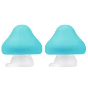 꼬꼬노리 아기 노리개 젖꼭지 쪽쪽이 반투명 민트 X2