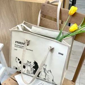 [아도라하우스]어반백 여성숄더/쇼퍼백 고양이 사각 숄더백URB_W359