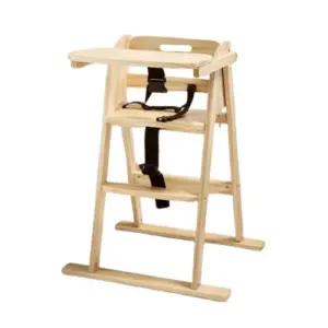 플라팜 루씨드 원목 접이식 아기 의자 레스트베이지
