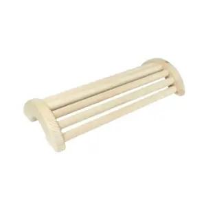 플라팜 편백나무 경추 거북 일자 목 마사지 베개