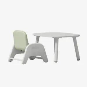 시디즈 유아 책상 의자 세트 독서 공부 세이지민트