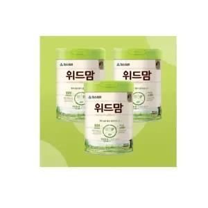 파스퇴르 위드맘 1단계 신생아 분유 추천 750g X 3캔
