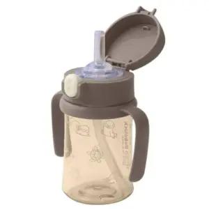 베베락 유아 PPSU 원터치 빨대컵 물병 210ml 초코