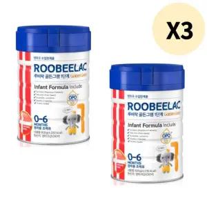 루비락 골든그램 1단계 신생아 분유 덴마크 800g X6캔