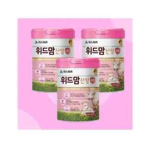 파스퇴르 위드맘 산양 제왕 3단계 분유 750g X 3캔