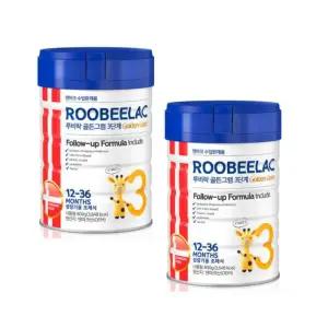 루비락 골든그램 3단계 아기 분유 덴마크 800g X 2캔