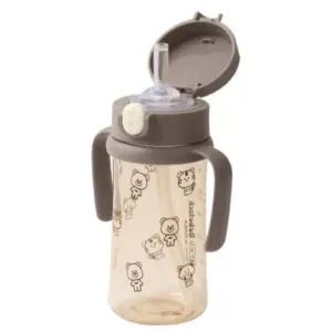 베베락 유아 PPSU 원터치 빨대컵 물병 270ml 초코