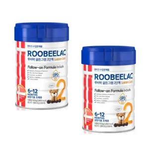 루비락 골든그램 2단계 아기 분유 덴마크 800g X 2캔