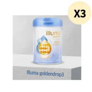 일루마 분유 골든드롭 3단계 대용량 추천 810g X 3캔