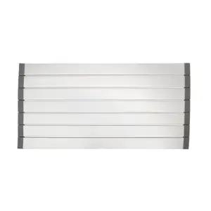 플라팜 우드 접이식 발 매트 욕실 베란다 펄화이트800