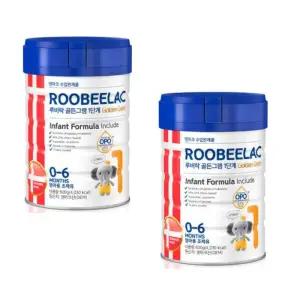 루비락 골든그램 1단계 아기 분유 덴마크 800g X 2캔