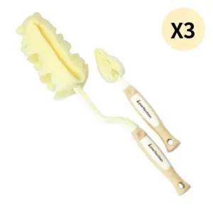 퍼펙션 아기 젖병 젖꼭지 세척 솔 브러쉬 2종세트 X3