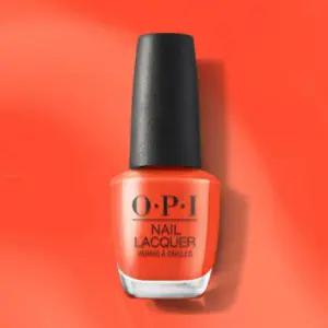 OPI 매니큐어 네일 락커 반투명 레드 퀵 드라이 S053