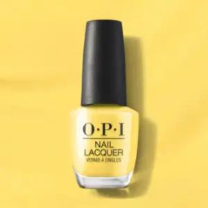 OPI 매니큐어 네일 락커 젤리 파스텔 옐로 퀵 드라이