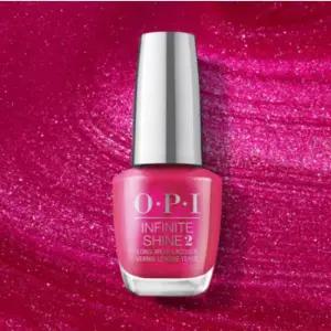 OPI 펄 글리터 매니큐어 인피니트 샤인 핫 핑크 쉬머