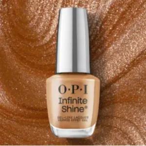 OPI 매니큐어 인피니트 샤인 젤 브라운 골드 메탈릭