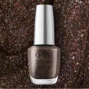 OPI 인피니트 샤인 글리터 매니큐어 젤 차콜 브라운