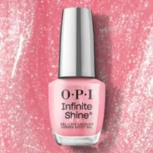 OPI 인피니트 샤인 글리터 매니큐어 젤 베이비 핑크
