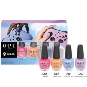 OPI 네일락커 XBOX 매니큐어 미니 팩 4종 세트 3.75ml
