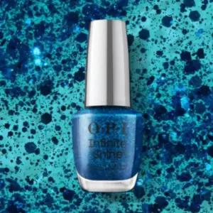 OPI 인피니트 샤인 매니큐어 젤리 글리터 블루 반투명