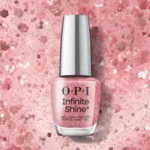 OPI 인피니트 샤인 매니큐어 젤리 글리터 핑크 반투명