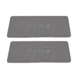 레토 푹신한 발매트 주방 현관 매트 물흡수 그레이 2P