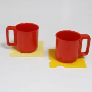 어웨이큰센스 유아 어린이집 물 머그 컵 잔 레드팝 X2