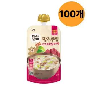 아이꼬야 이유식 소고기 배추전골 유아 140g X 100입