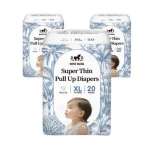 비니베베 기저귀 슈퍼씬 팬티형 특대형 공용 20p X3팩