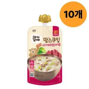 아이꼬야 이유식 소고기 배추전골 아기밥 140g X 10입