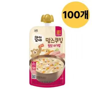 아이꼬야 이유식 찜닭 아기밥 15개월 140g X 100입