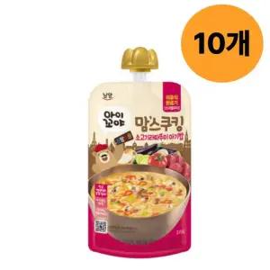 아이꼬야 이유식 소고기 라따뚜이 아기밥 140g X 10입