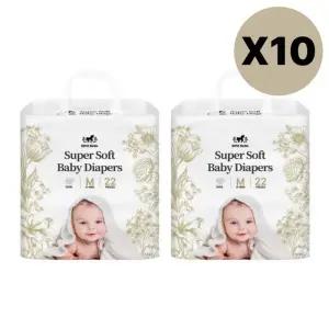 비니베베 기저귀 슈퍼소프트 테이프형 중형M 22pX20팩