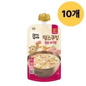 아이꼬야 이유식 찜닭 아기밥 15개월부터 140g X 10입
