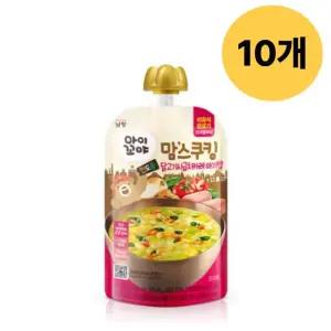 아이꼬야 이유식 닭고기 시금치 카레 140g X 10입