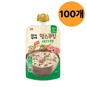 아이꼬야 맘스쿠킹 이유식 소불고기 진밥 100g 100입