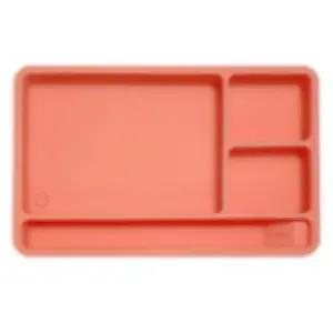 하울스홈 팔레트 식판 도시락 홈 이유식 실리콘 핑크