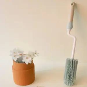 실리팟 회전 젖병솔 물병 세척 물통 보틀 실리콘 민트