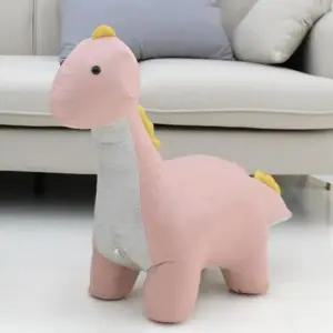 밴프 유아 공룡 인형 의자 애니멀 스툴 쥬라기 핑크